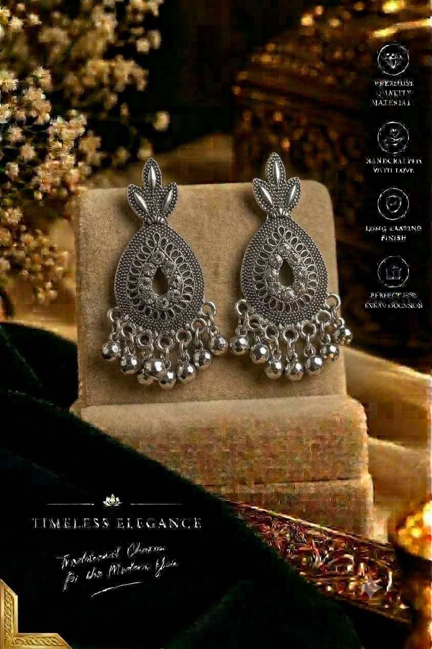 Noor Traditional Jhumka (12 Pair)