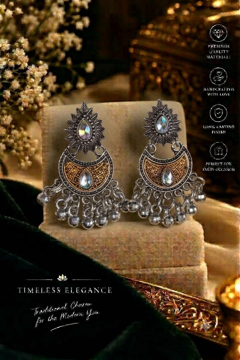 Noor Traditional Jhumka (12 Pair)
