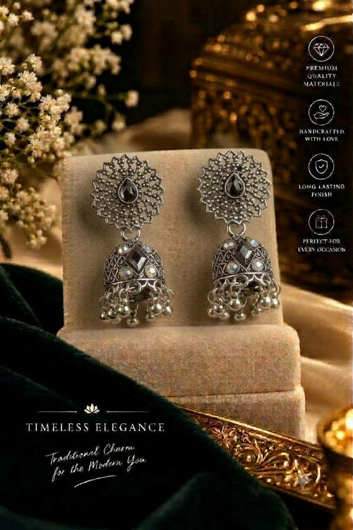 Noor Traditional Jhumka (12 Pair)