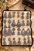 Classic Charm – 12 Pair Jhumka Set